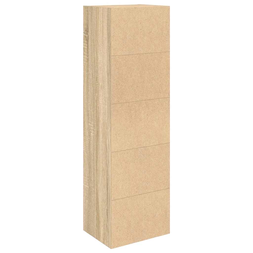 Regal za knjige boja hrasta 31x24x102 cm od konstruiranog drva