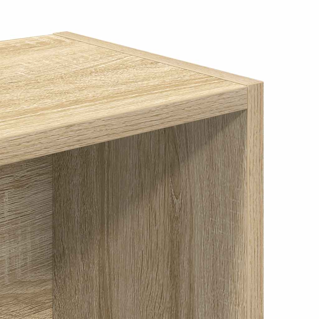 Regal za knjige boja hrasta 31x24x102 cm od konstruiranog drva