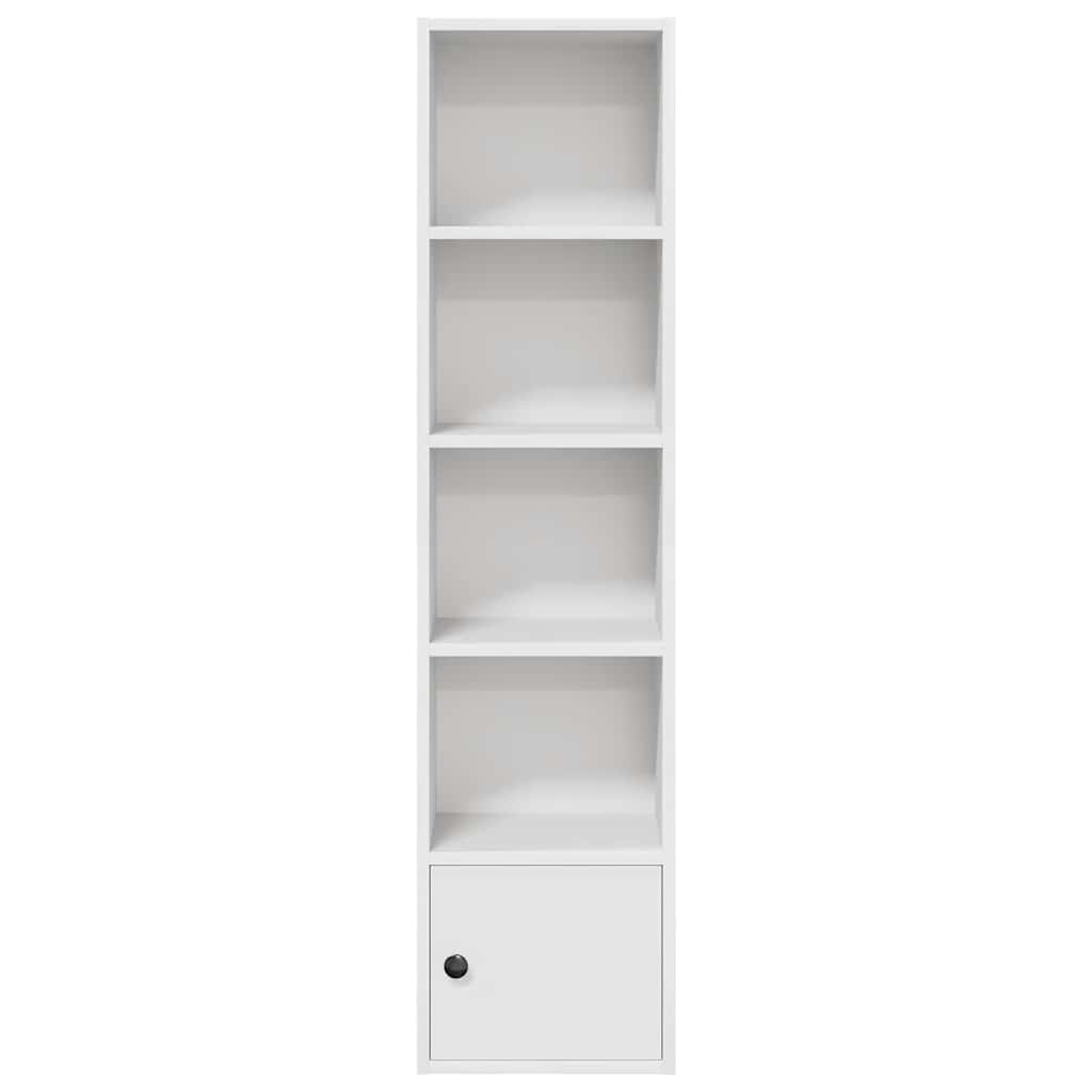 Regal za knjige bijeli 31x24x127 cm od konstruiranog drva