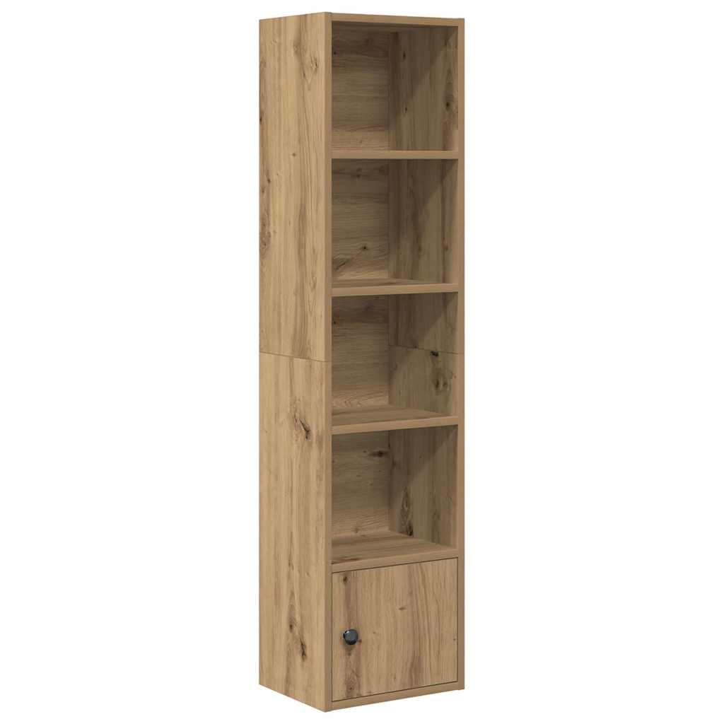 Regal za knjige boja hrasta 31x24x127 cm konstruirano drvo
