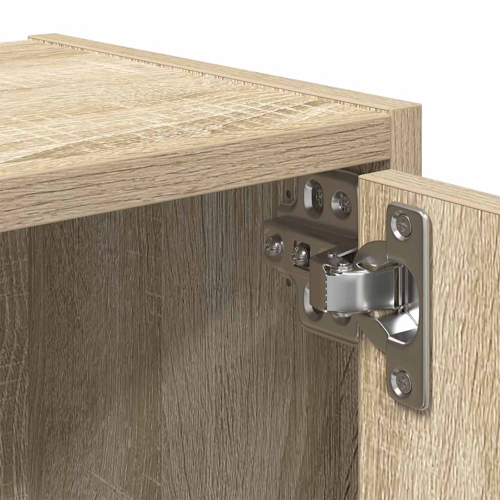Regal za knjige boja hrasta 40x24x52 cm od konstruiranog drva