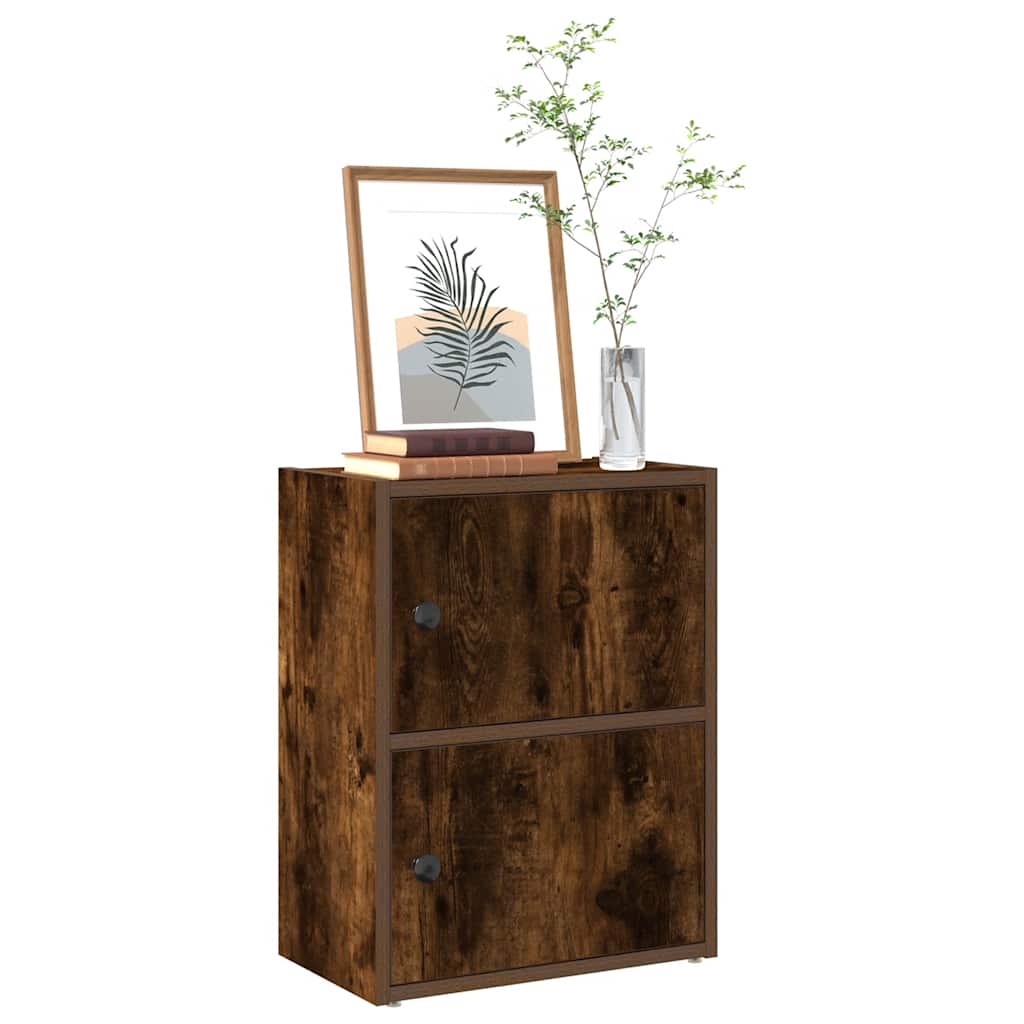 Regal za knjige boja hrasta 40x24x52 cm od konstruiranog drva