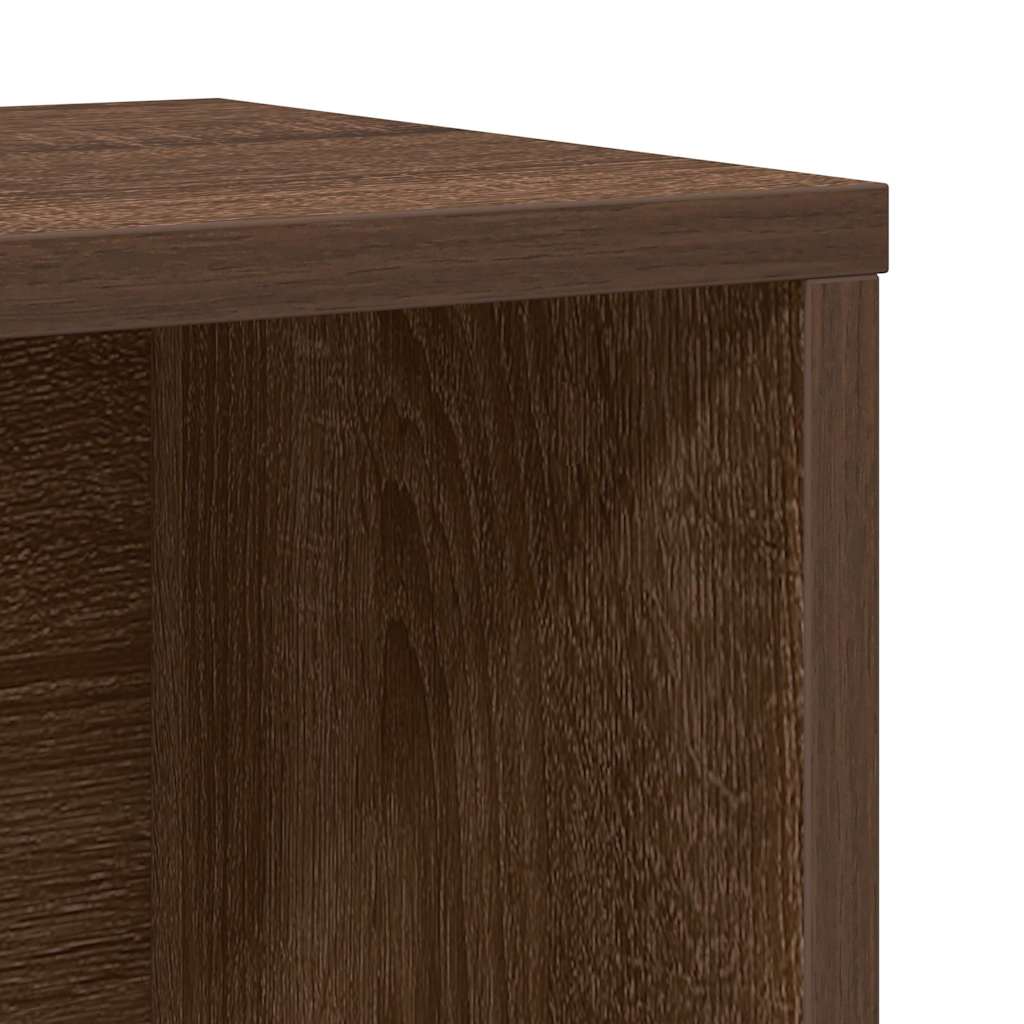 Regal za knjige boja hrasta 60x24x76,5 cm konstruirano drvo