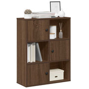 Regal za knjige boja hrasta 60x24x76,5 cm konstruirano drvo