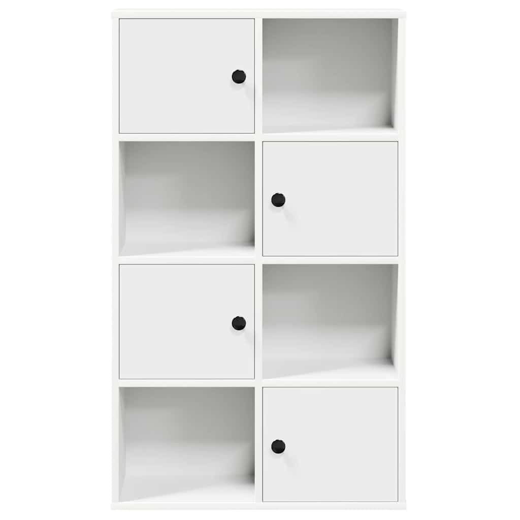 Regal za knjige bijeli 60x24x101,5 cm konstruirano drvo