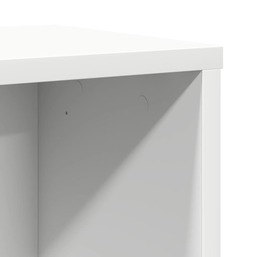 Regal za knjige bijeli 60x24x101,5 cm konstruirano drvo