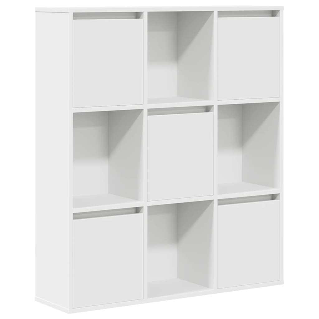 Regal za knjige bijeli 89x24x101,5 cm od konstruiranog drva
