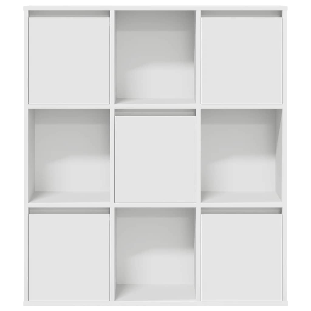 Regal za knjige bijeli 89x24x101,5 cm od konstruiranog drva