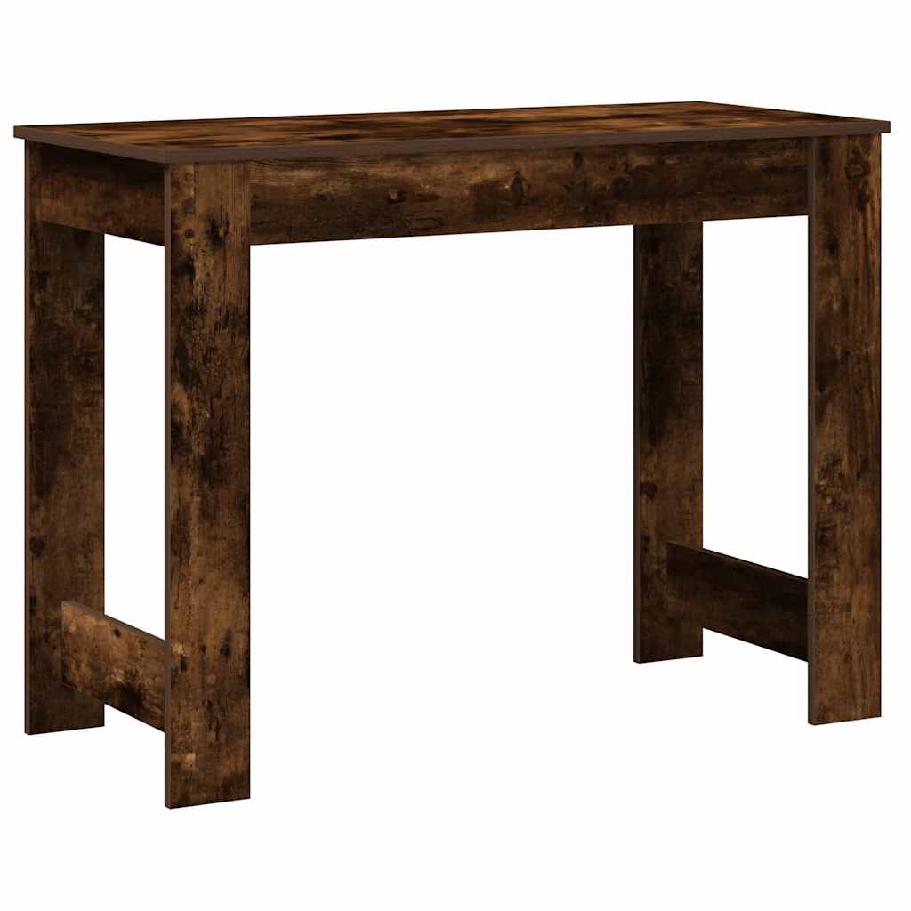Radni stol boja dimljenog hrasta 100x45x75 cm konstruirano drvo