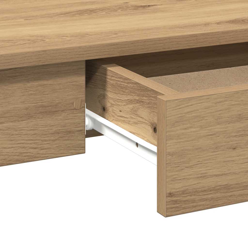 Radni stol boja hrasta artisan 100x45x75 cm konstruirano drvo