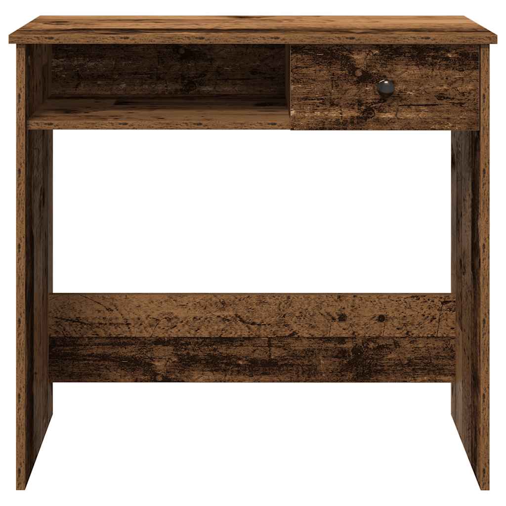Radni stol boja starog drva 80 x 40 x 75 cm konstruirano drvo