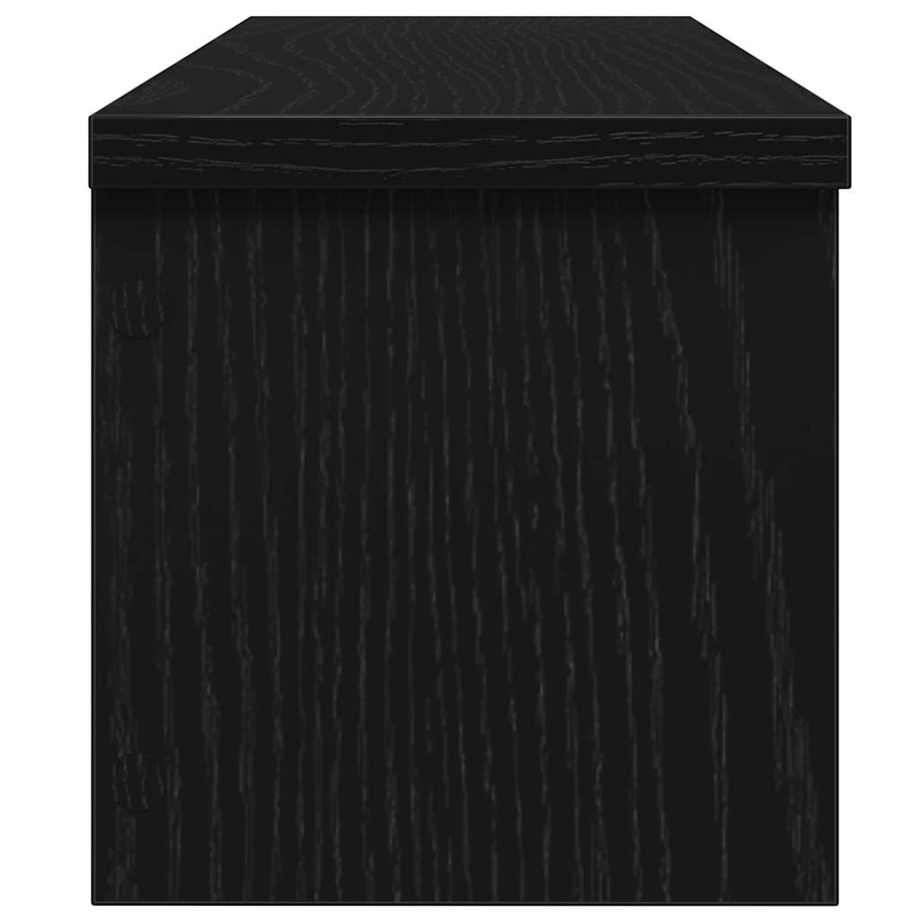 Kuhinjski stalci koji se mogu složiti 2 kom crni 60x15x16 cm