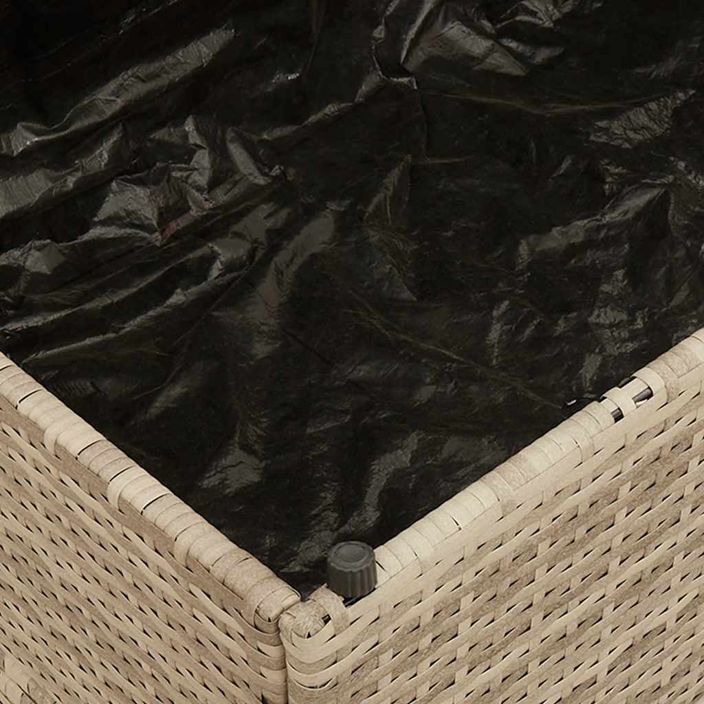 Sklopiva ležaljka za sunčanje s jastukom i prostorom odlaganje