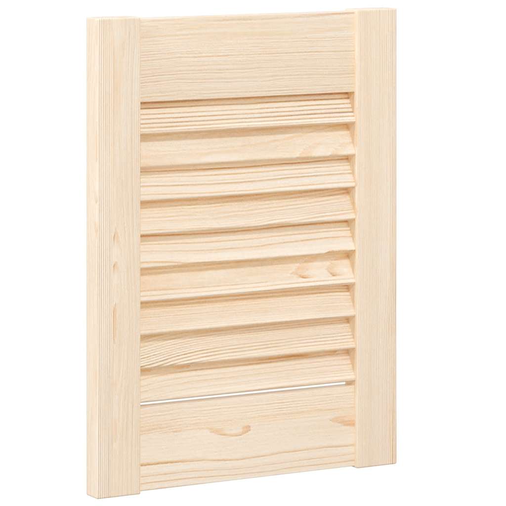 Vrata za ormarić Louvred dizajn 2 kom 39,5x29,5cm puno drvo bor