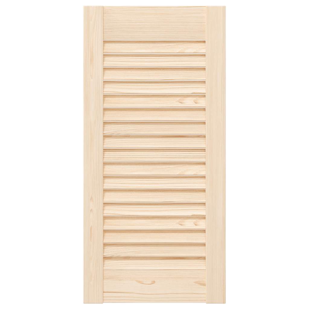Dizajn vrata ormarića s rešetkama 61,5x29,5 cm puno drvo bor