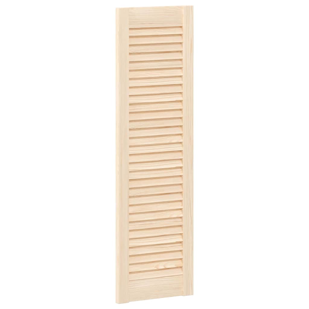 Vrata za ormarić rešetkasti dizajn 4 kom 99x29,5 cm borovina