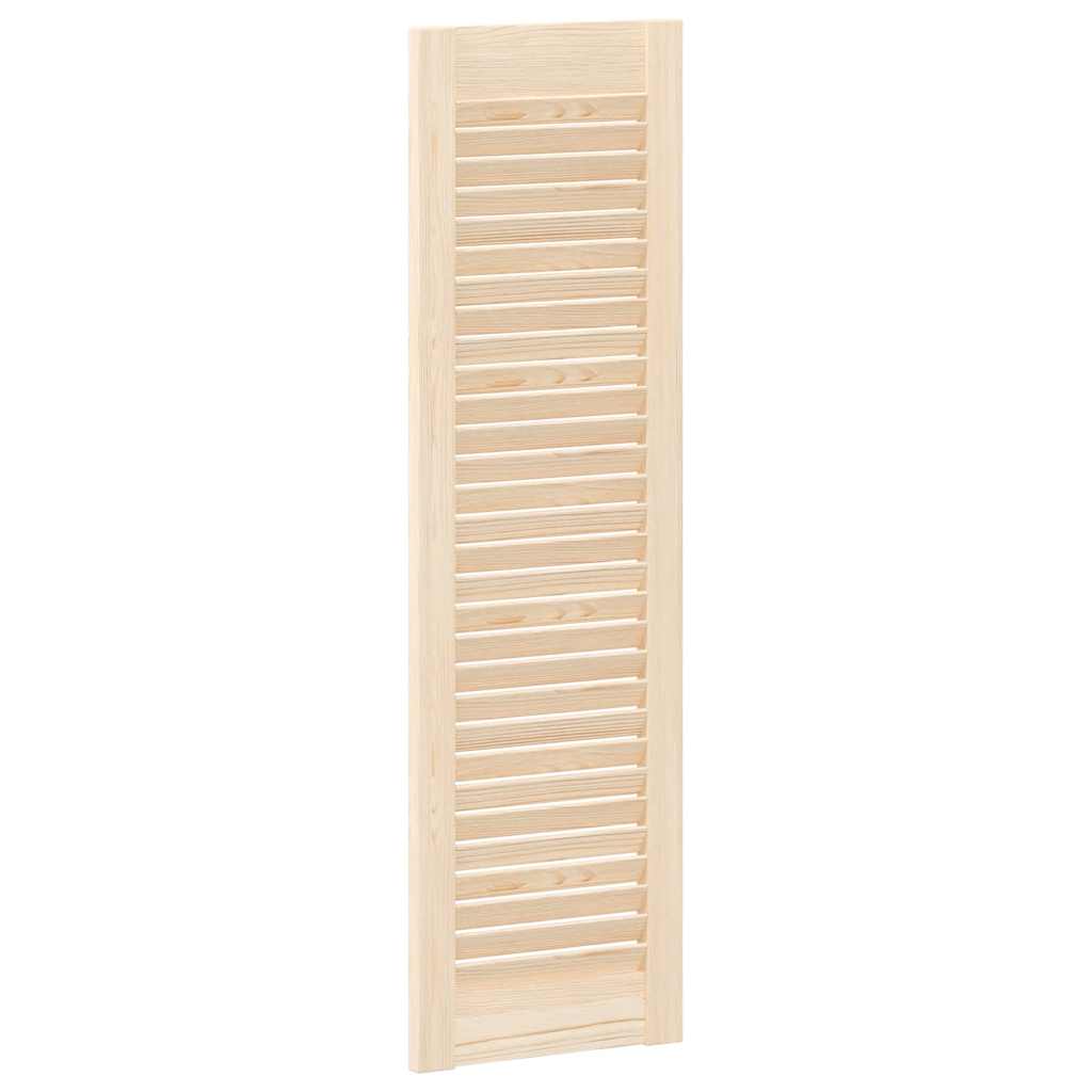 Vrata za ormarić rešetkasti dizajn 4 kom 99x29,5 cm borovina