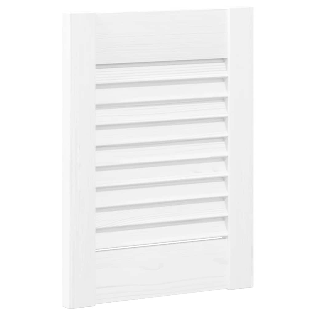 Vrata ormarića Louvred dizajn 2 kom bijela 39,5x29,5 cm