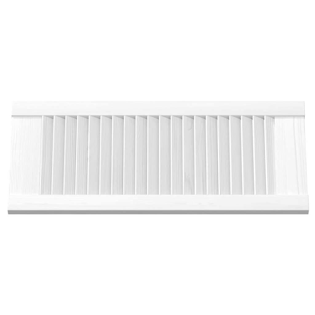 Vrata ormarića Louvred Dizajn 4 kom bijela 61,5x29,5 cm