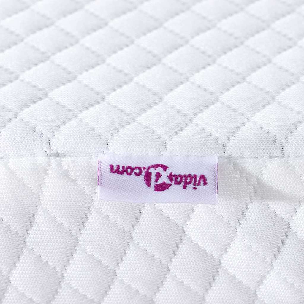 Nadmadrac Bijelo 90 x 190 cm Jakard tkanina