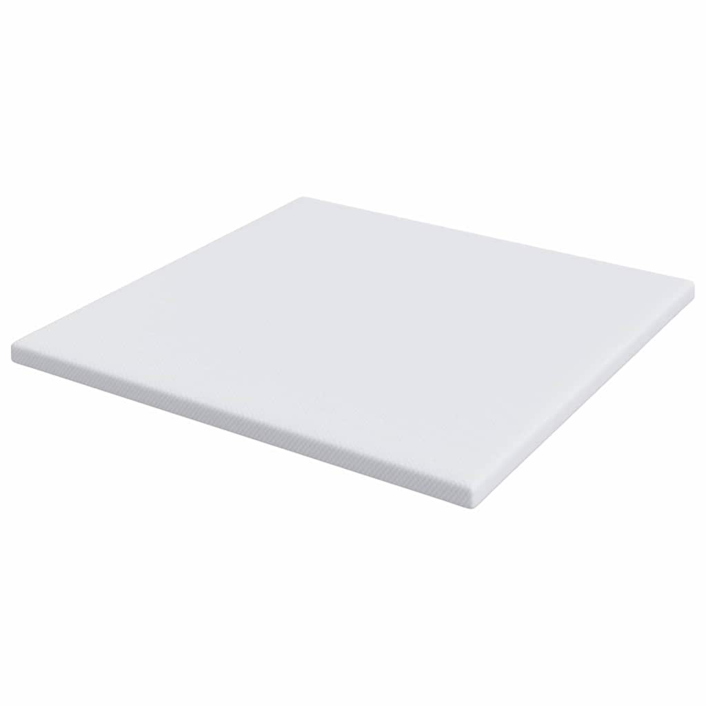 Nadmadrac Bijelo 200 x 200 x 5 cm Jakard tkanina