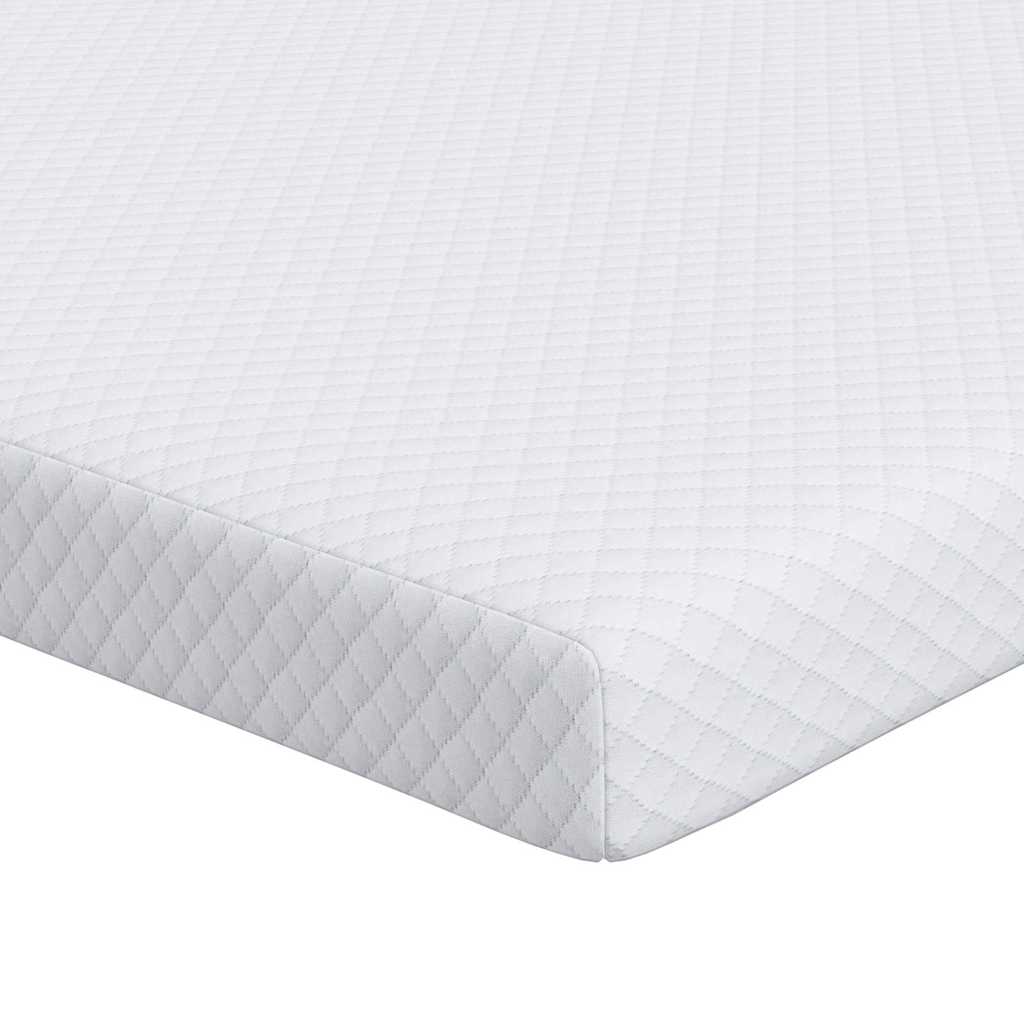 Nadmadrac Bijelo 120 x 200 cm Jakard tkanina