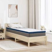 Nadmadrac Bijelo 70 x 200 cm Žakar tkanina