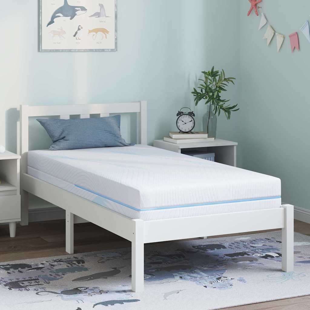 Madrac Srednje tvrdo 80 x 160 cm Bijelo