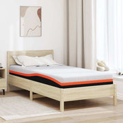 Madrac Bijela i crna 90 x 190 cm Žakar tkanina