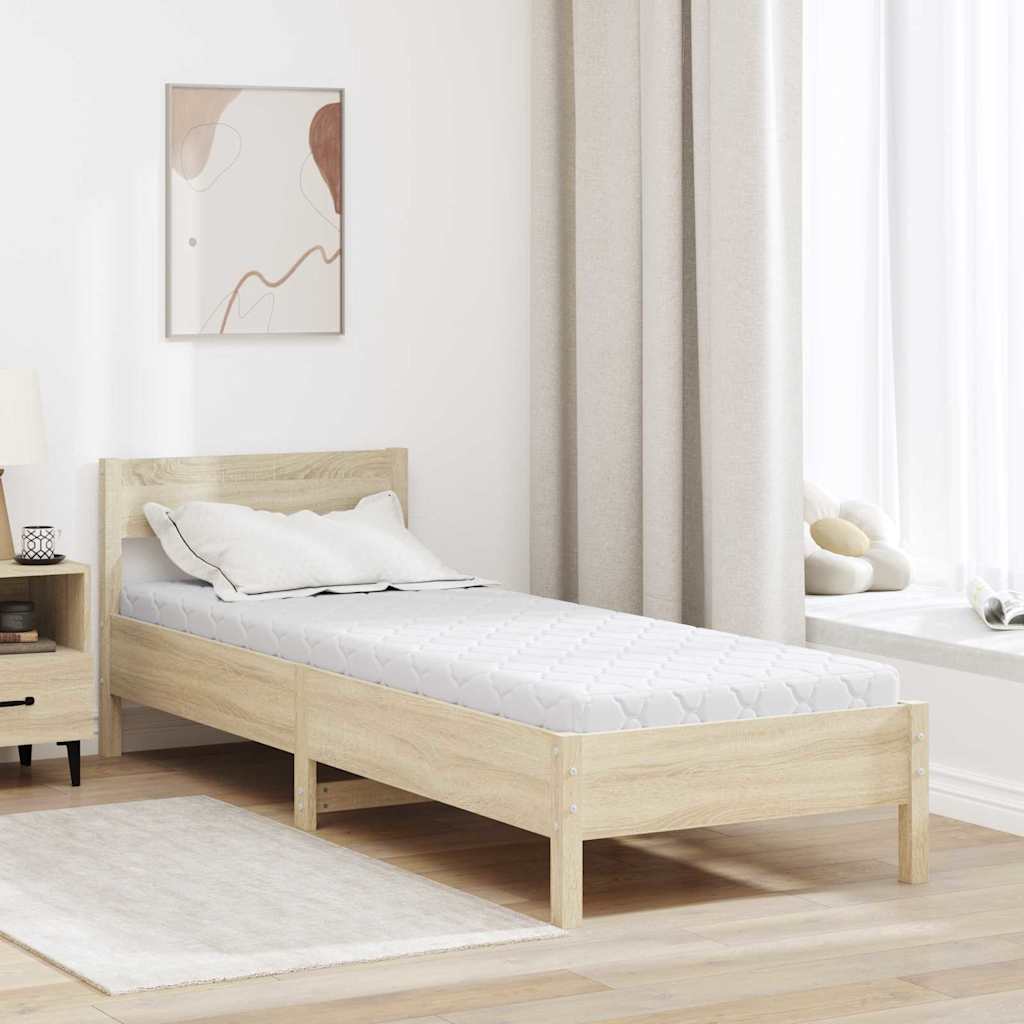 Madrac Bijelo 70 x 200 cm Žakar tkanina
