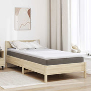 Nadmadrac Bijelo 120 x 200 cm Pleteno platno