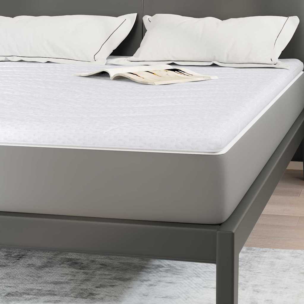 Nadmadrac Bijelo 160 x 200 cm Pleteno platno