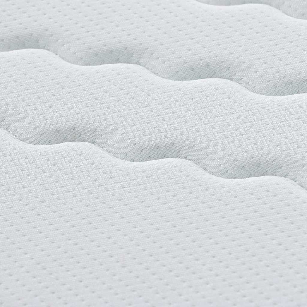 Madrac 2 pcs Bijela i siva 60 x 200 cm Bonell opruga