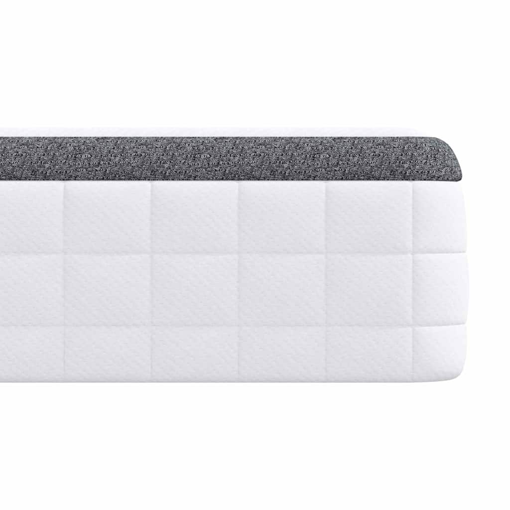 Madrac 2 pcs Bijela i siva 60 x 200 cm Bonell opruga
