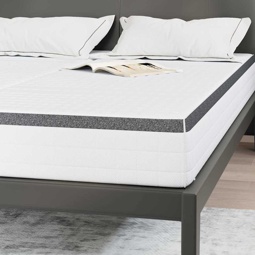 Madrac 2 pcs Bijela i siva 70 x 190 cm Bonell opruga
