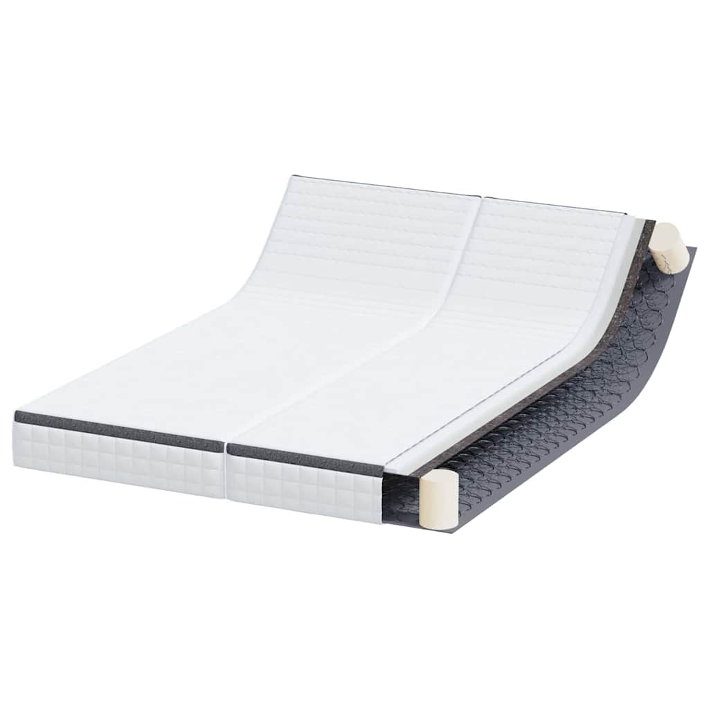 Madrac 2 pcs Bijela i siva 70 x 190 cm Bonell opruga
