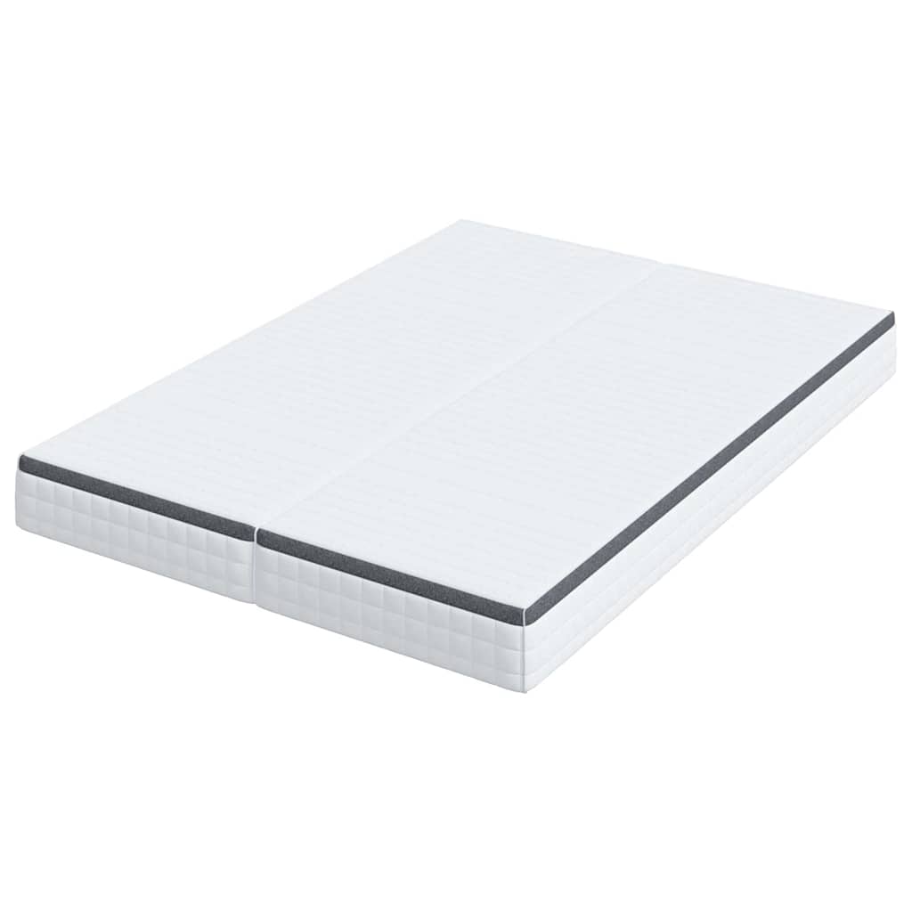 Madrac 2 pcs Bijela i siva 70 x 190 cm Bonell opruga