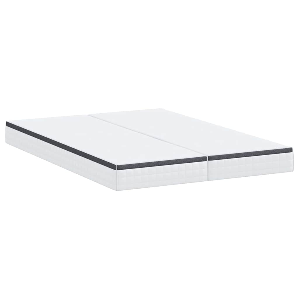 Madrac 2 pcs Bijela i siva 70 x 190 cm Bonell opruga