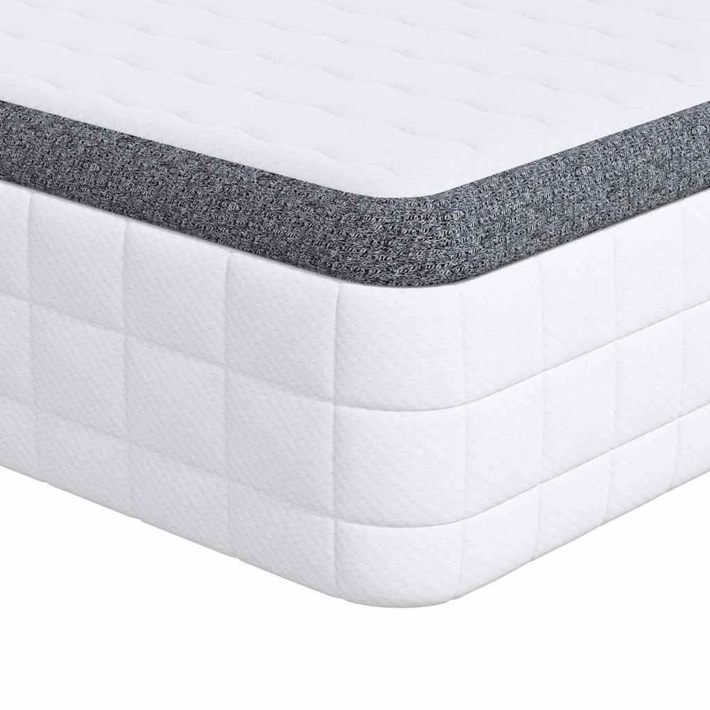 Madrac 2 pcs Bijela i siva 80 x 200 cm Bonell opruga