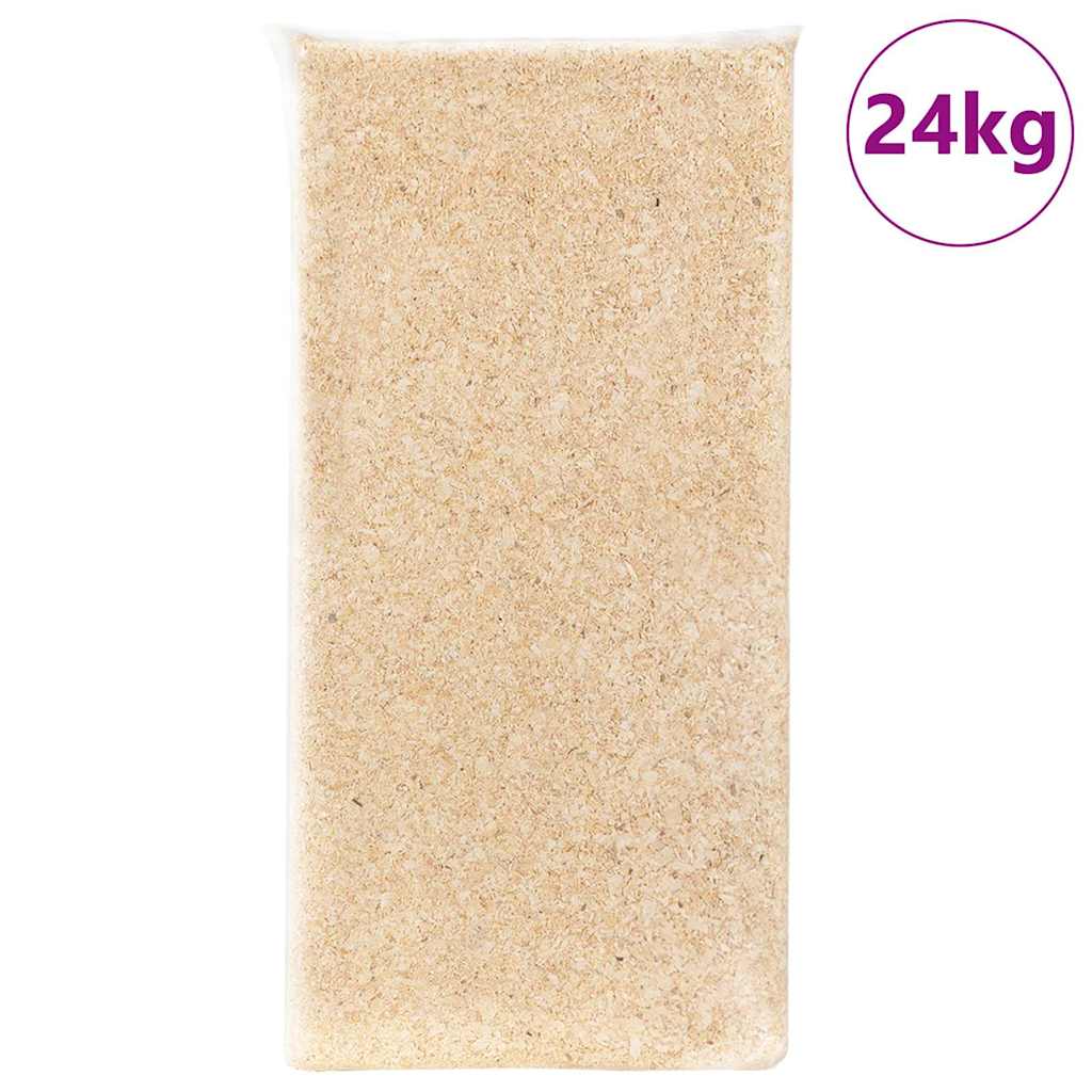 Drvena strugotina za životinjsku posteljinu Meko drvo 24 kg