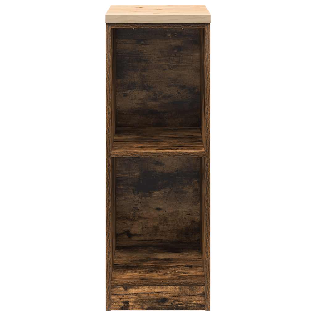 Garažni ormar za odlaganje 30x51x85 cm masivne borovine