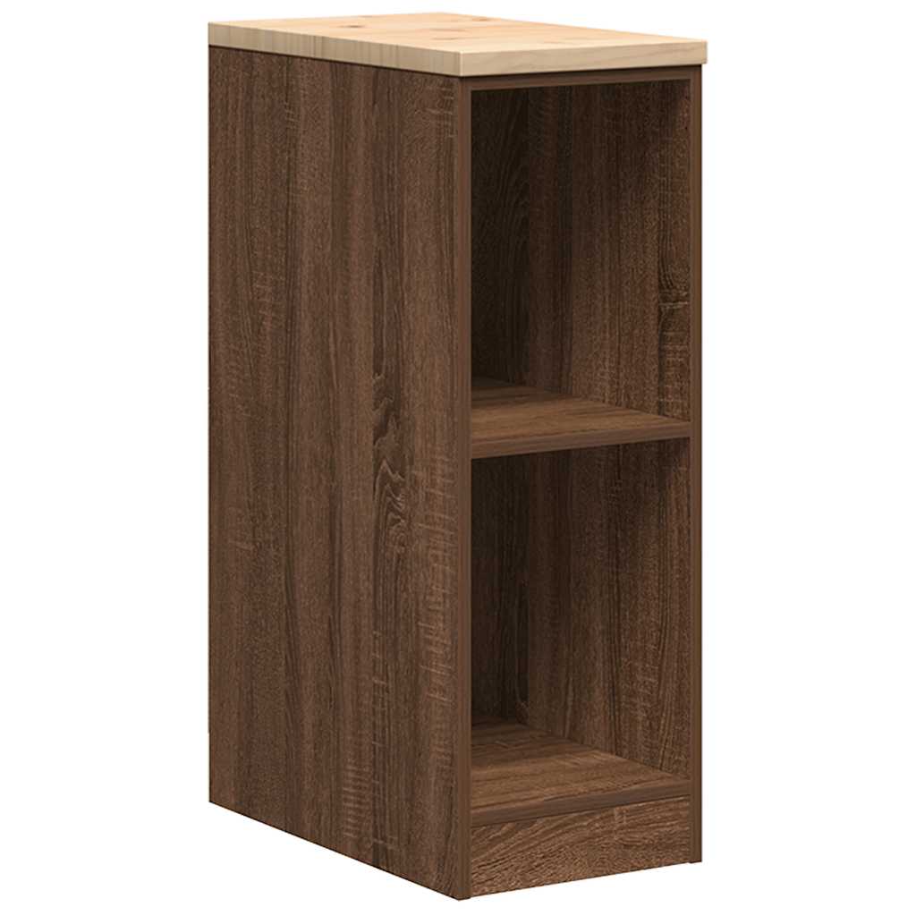 Garažni ormar za odlaganje 30x51x85 cm masivne borovine