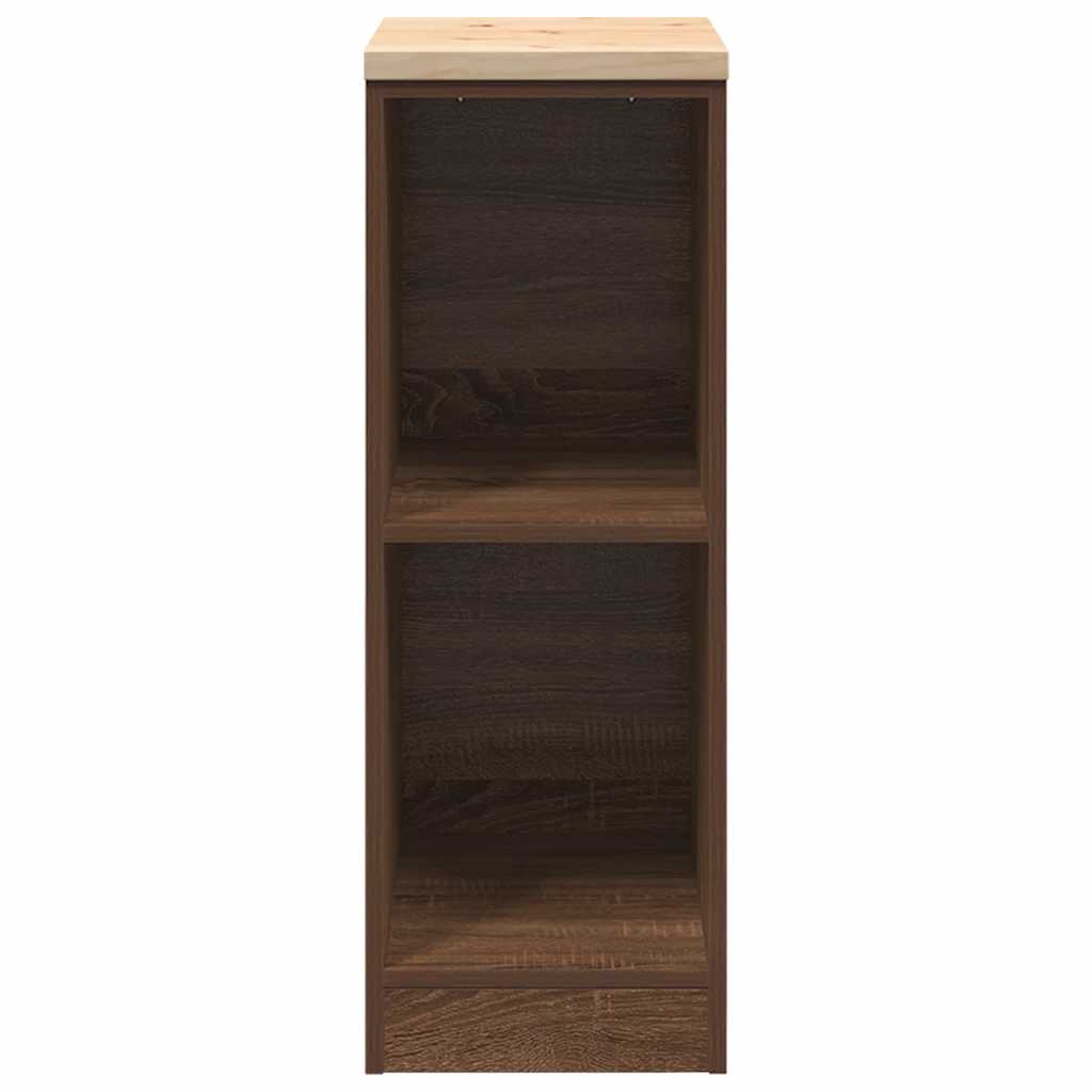 Garažni ormar za odlaganje 30x51x85 cm masivne borovine