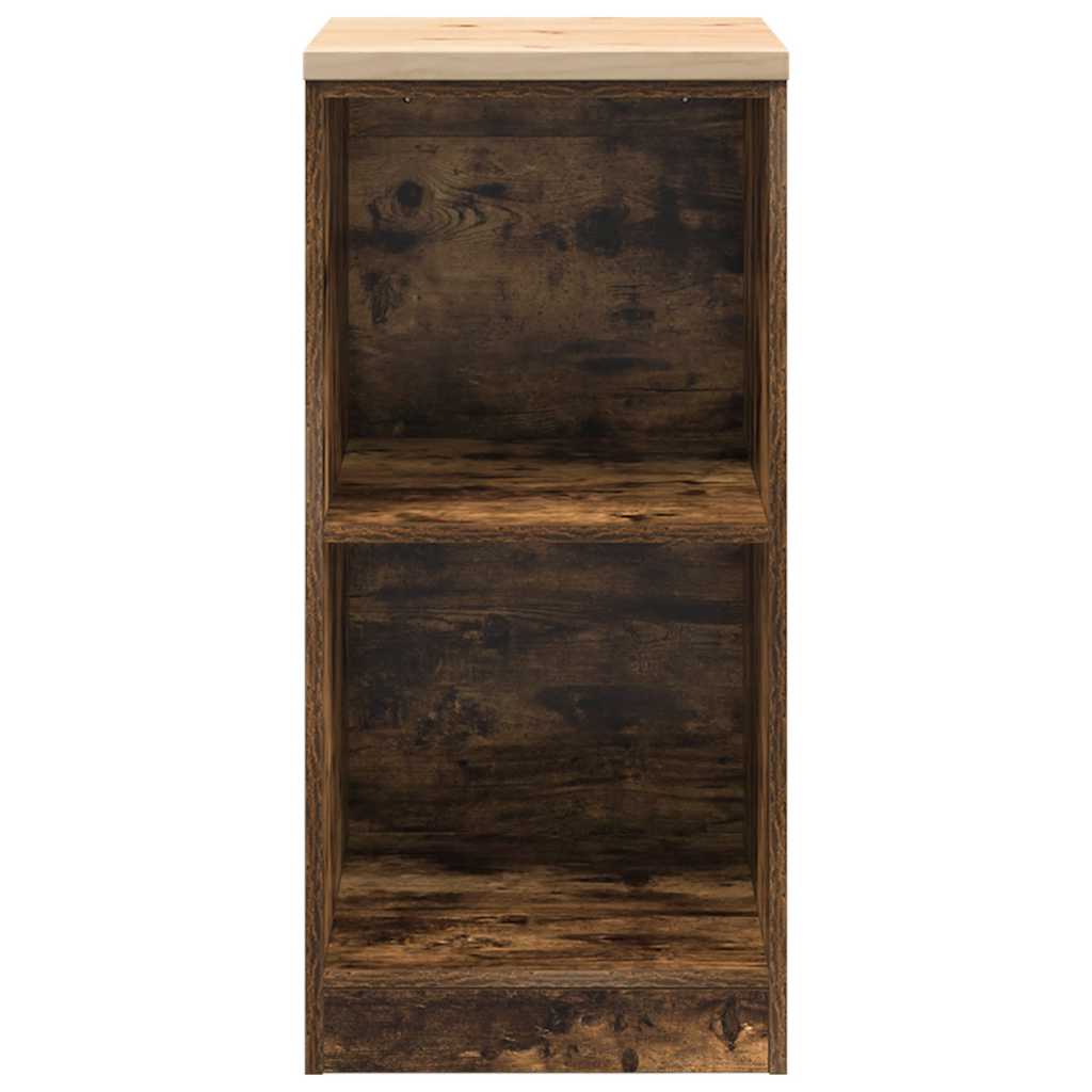 Garažni ormar za odlaganje 40x51x85 cm masivne borovine