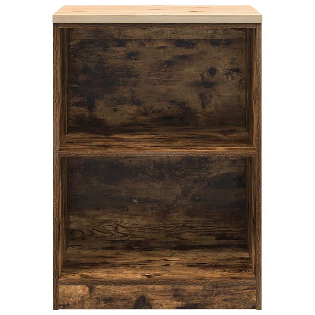 Garažni ormar za odlaganje 60x51x85 cm masivne borovine