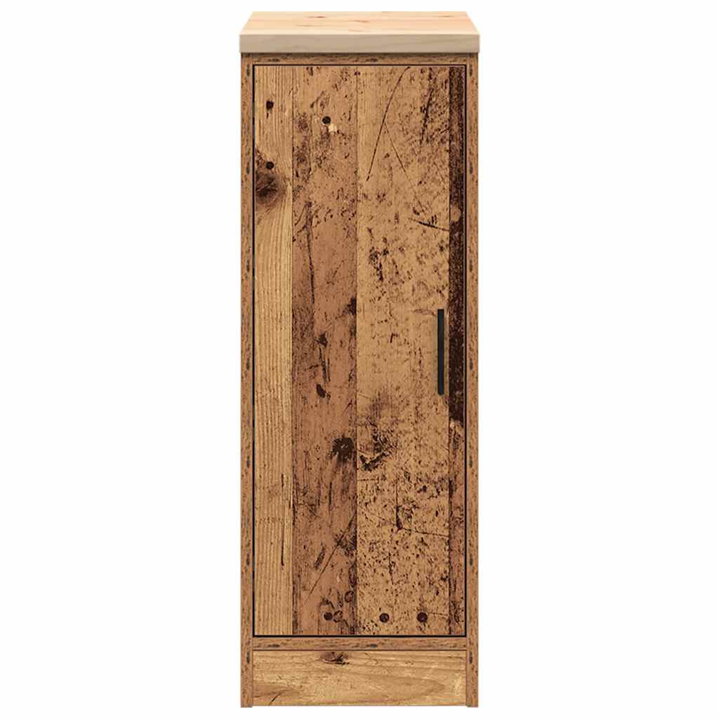 Garažni ormar za odlaganje 30x51x85 cm masivne borovine