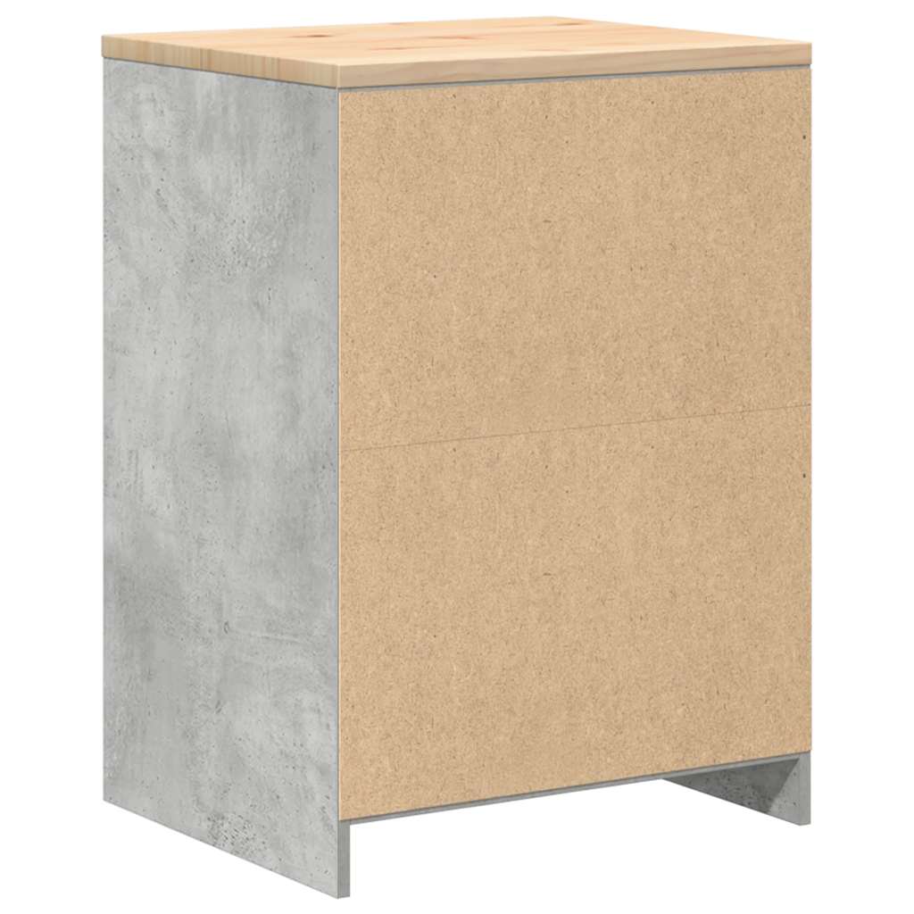 Garažni ormar za odlaganje 60x51x85 cm masivne borovine
