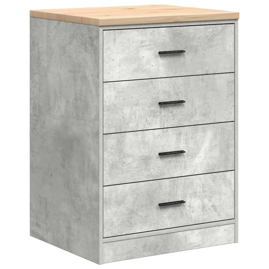 Garažni ormar za odlaganje 60x51x85 cm masivne borovine