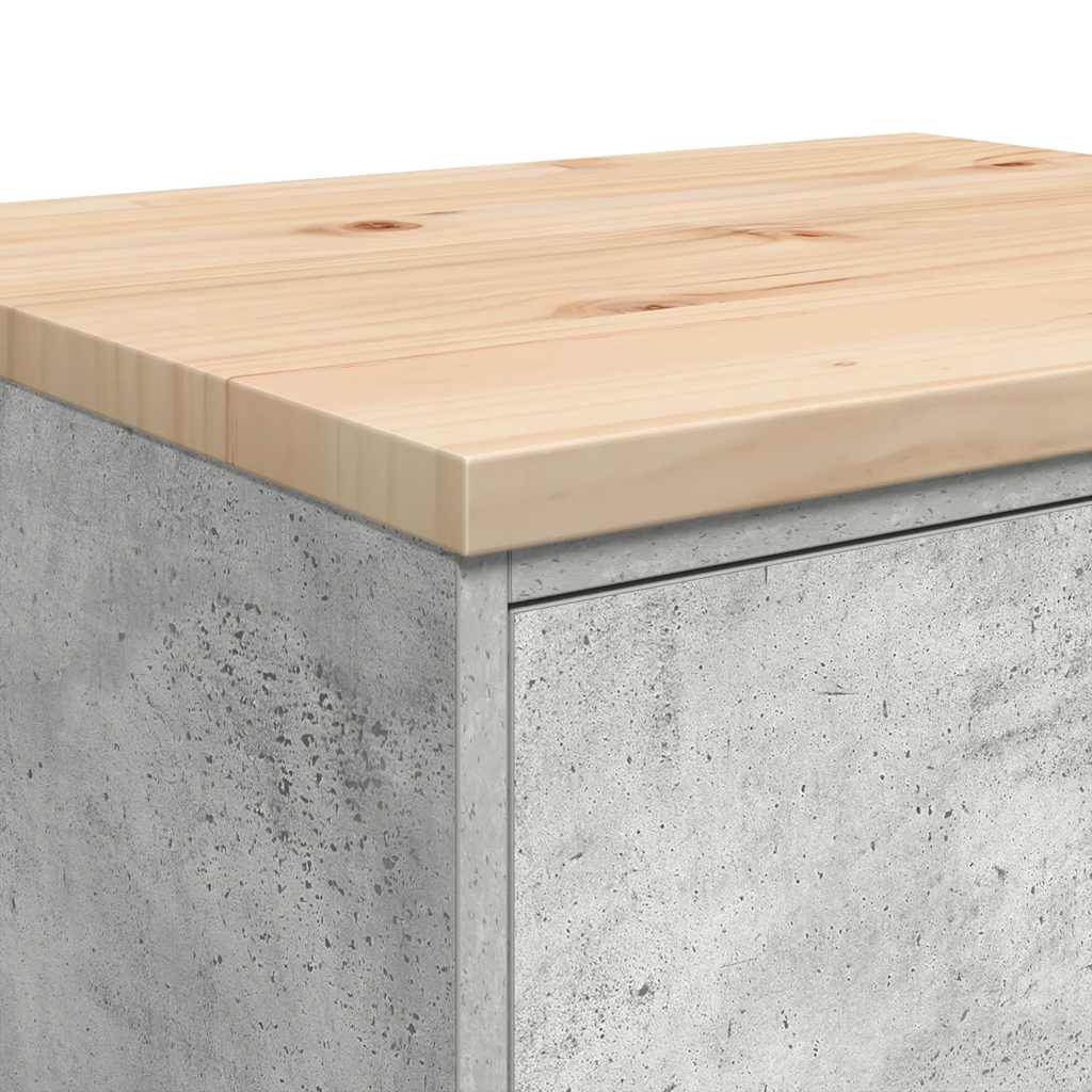 Garažni ormar za odlaganje 60x51x85 cm masivne borovine