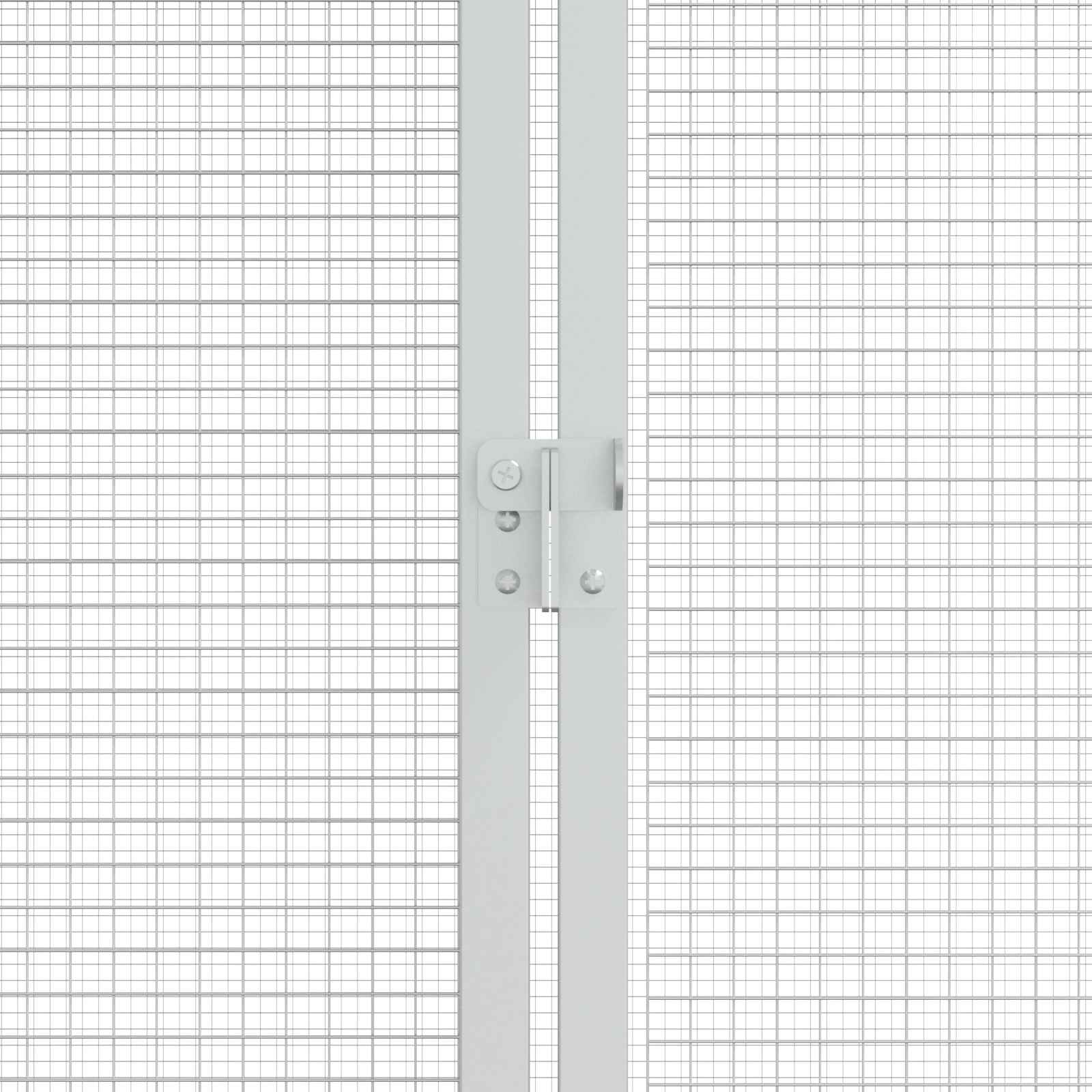 Kavez za ptice Antracit 422 x 103 x 142 cm Cinkani čelik